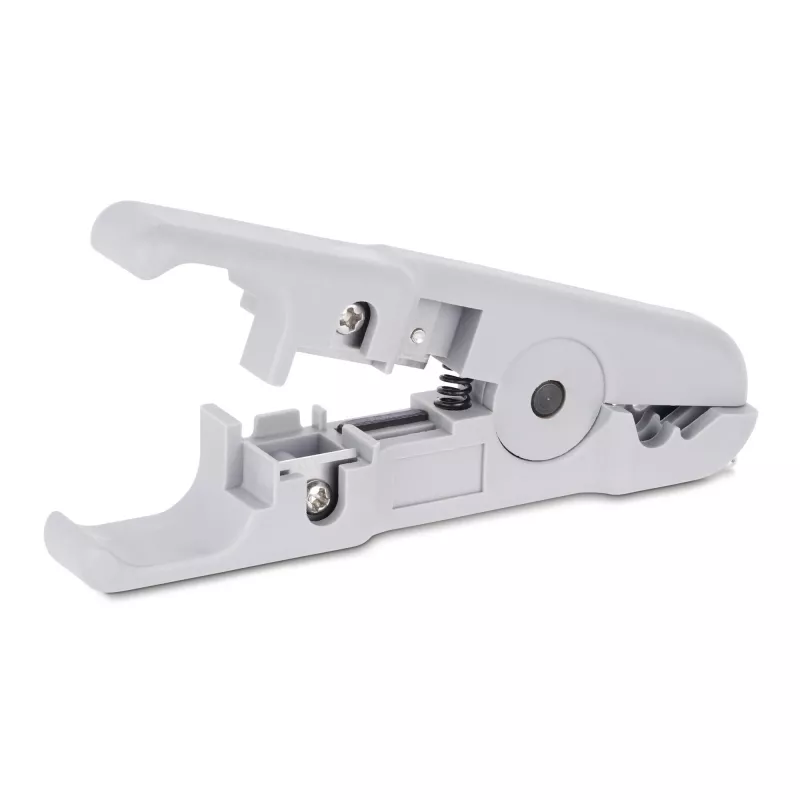 StarTech.com Network Cable Stripper and Cutter, Professional Wire Stripper for UTP/FTP/STP/Coax Cables, Rotary Wire Stripping and Cutting Tool