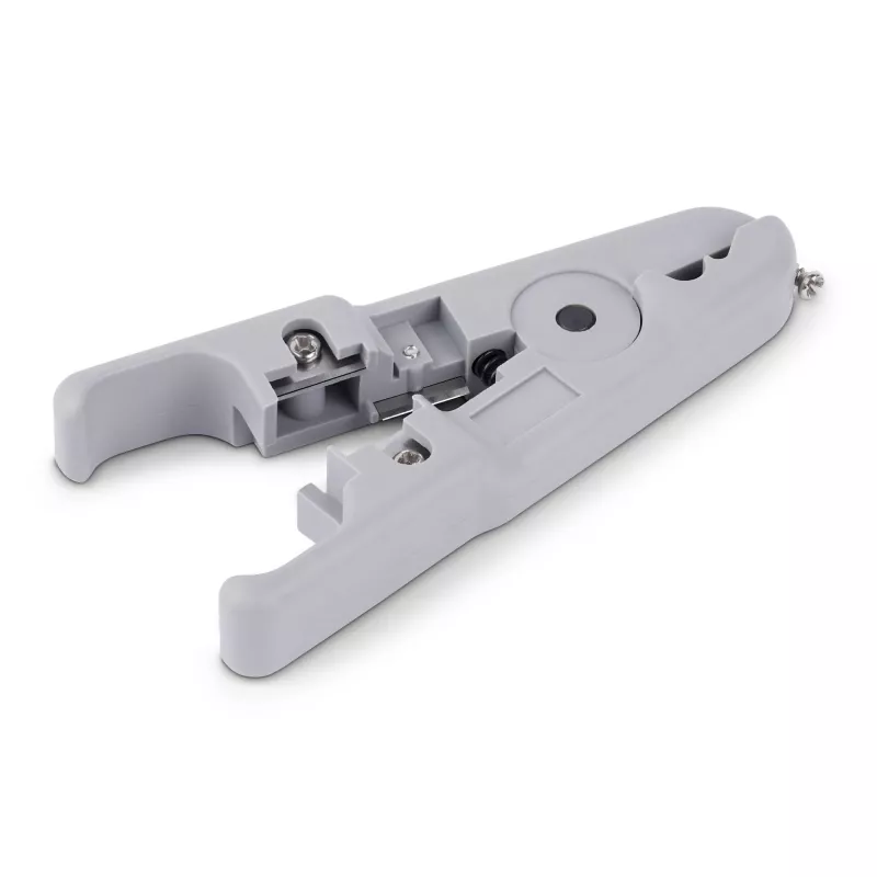 StarTech.com Network Cable Stripper and Cutter, Professional Wire Stripper for UTP/FTP/STP/Coax Cables, Rotary Wire Stripping and Cutting Tool