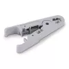 StarTech.com Network Cable Stripper and Cutter, Professional Wire Stripper for UTP/FTP/STP/Coax Cables, Rotary Wire Stripping and Cutting Tool