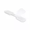 StarTech.com 3.5in (9cm) Cable Labels, 100 Pack, White, Hook-to-Hook Fastener Cable Tags, Write-On Cord Labels for Cable Management, Cord Identification Tags