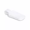 StarTech.com 3.5in (9cm) Cable Labels, 100 Pack, White, Hook-to-Hook Fastener Cable Tags, Write-On Cord Labels for Cable Management, Cord Identification Tags