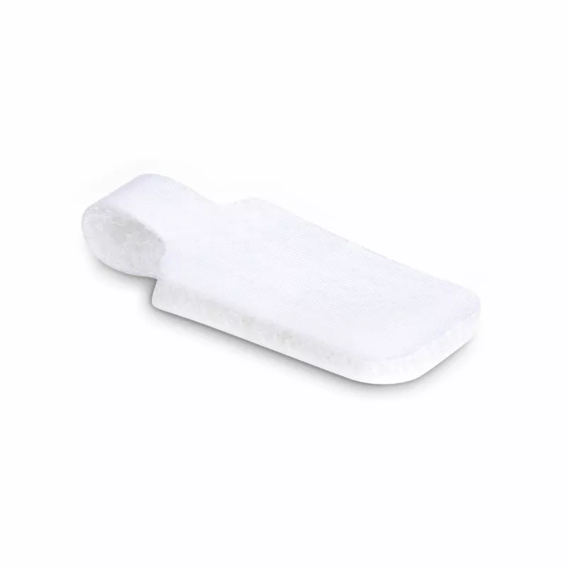 StarTech.com 3.5in (9cm) Cable Labels, 100 Pack, White, Hook-to-Hook Fastener Cable Tags, Write-On Cord Labels for Cable Management, Cord Identification Tags