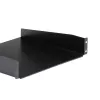 StarTech.com 2U Server Rack Shelf - Universal Rack Mount Cantilever Shelf for 19 inch Network Equipment Rack & Cabinet - Heavy Duty Steel – Weight Capacity 44lb/20kg - 16 inch Deep Tray, Black