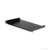 StarTech.com 1U Fixed Server Rack Mount Shelf - 10in Deep Steel Universal Cantilever Tray for 19 inch AV/ Network Equipment Rack - Heavy Duty Steel - Weight Capacity 44lbs/20kg, Black