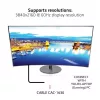 CLUB3D USB Type C + HDMI™ + MiniDisplayPort™ 1.2 to HDMI™ 4K60Hz HDR M/M Active Adapter 32AWG