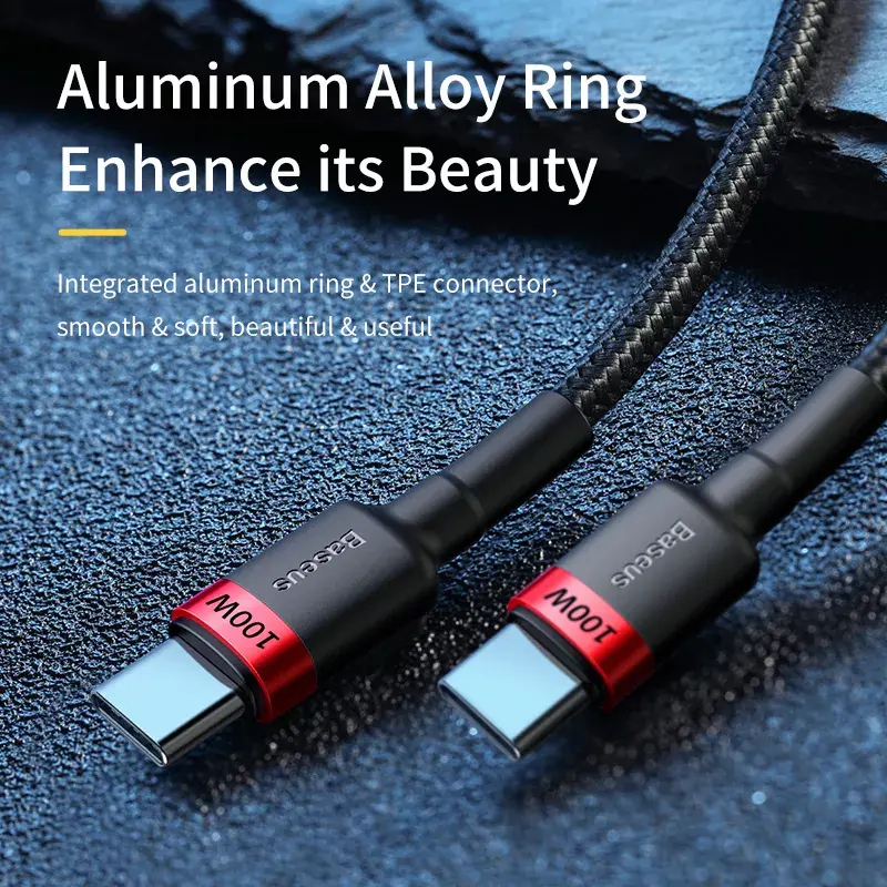 Baseus Cafule USB cable USB 2.0 2 m USB C Black