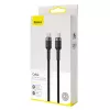 Baseus Cafule USB cable USB 2.0 2 m USB C Black