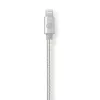 Nedis CCTB39940AL10 Lightning Cable 1m Aluminium 3.5mm Connector
