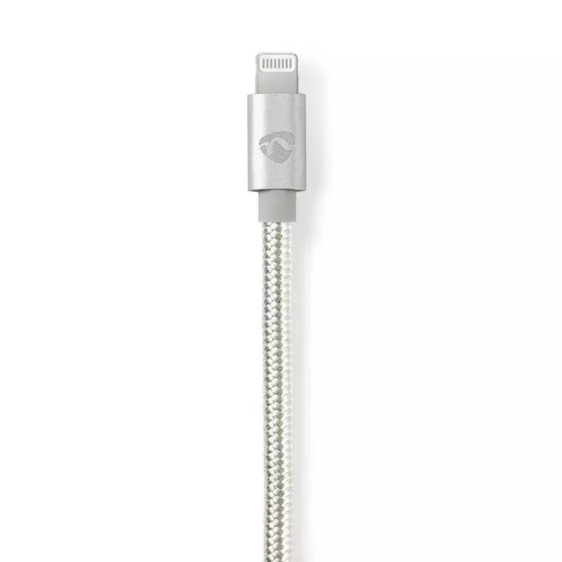 Nedis CCTB39940AL10 Lightning Cable 1m Aluminium 3.5mm Connector