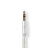 Nedis CCTB39940AL10 Lightning Cable 1m Aluminium 3.5mm Connector