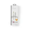 Nedis CCTB39940AL10 Lightning Cable 1m Aluminium 3.5mm Connector