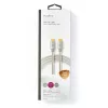 USB cable Nedis CCTB60800AL20 USB 2.0 2 m USB C Silver