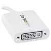 StarTech.com USB-C to DVI Adapter - White, 3.2 Gen 2 (3.1 Gen 2), USB Type-C, DVI output, 1920 x 1200 pixels