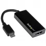 StarTech.com USB-C to HDMI Adapter with 4K 30Hz - Black, 3.2 Gen 2 (3.1 Gen 2), USB Type-C, HDMI output, 3840 x 2160 pixels