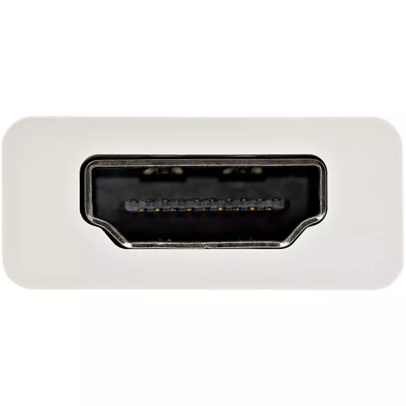 StarTech.com USB-C to HDMI Adapter - White - 4K 60Hz, USB Type-C, HDMI output, 3840 x 2160 pixels