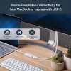 StarTech.com USB-C to HDMI Adapter - White - 4K 60Hz, USB Type-C, HDMI output, 3840 x 2160 pixels