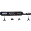 StarTech.com USB-C Multiport Adapter with HDMI - USB 3.0 Port - 60W PD - Black