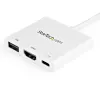 StarTech.com USB-C Multiport Adapter with HDMI - USB 3.0 Port - 60W PD - White