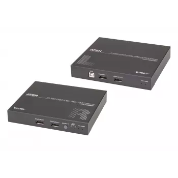 ATEN USB DisplayPort Dual View HDBaseT™ 2.0 KVM Extender (4K@100m for Single View)