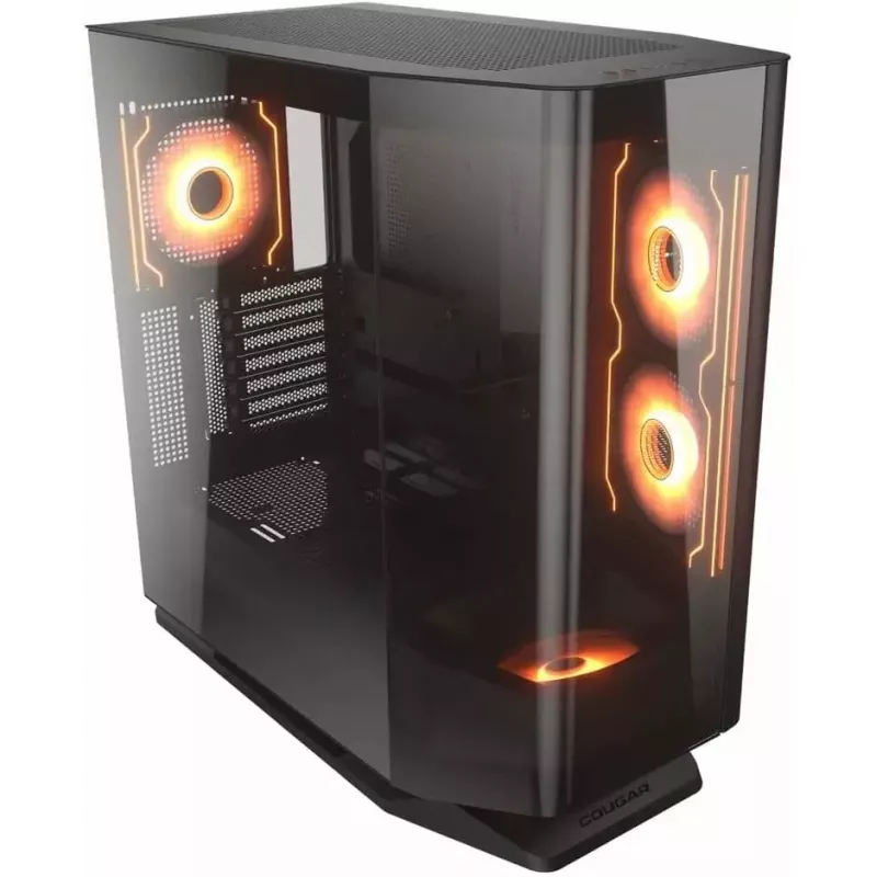 Computer case COUGAR FV270 RGB, mid tower, black