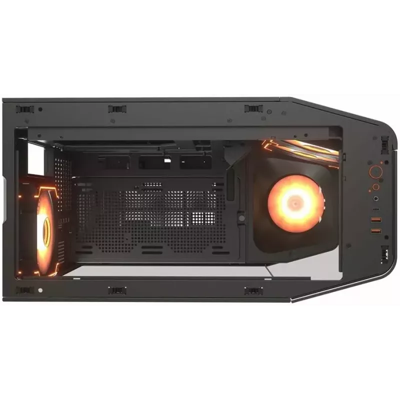 Computer case COUGAR FV270 RGB, mid tower, black