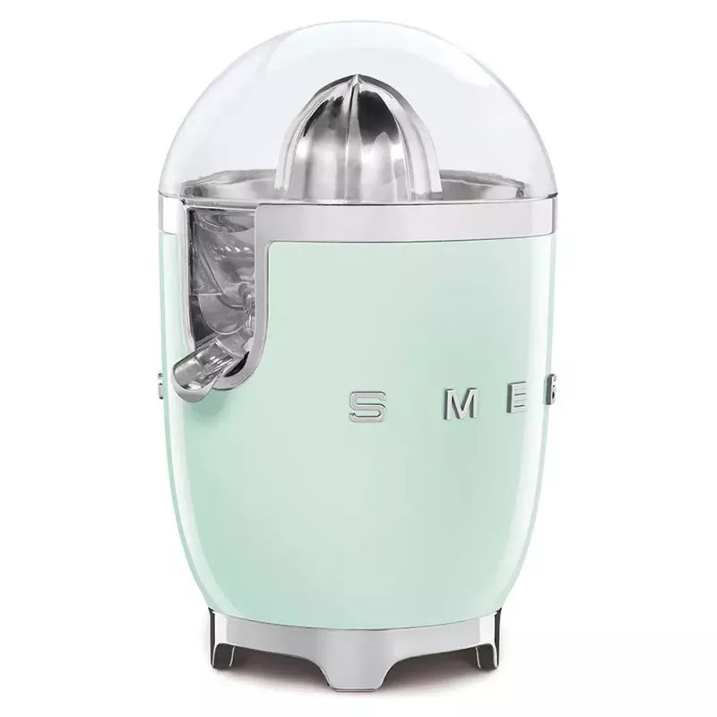 Electric citrus press Smeg CJF11PGEU 70 W Green stainless steel