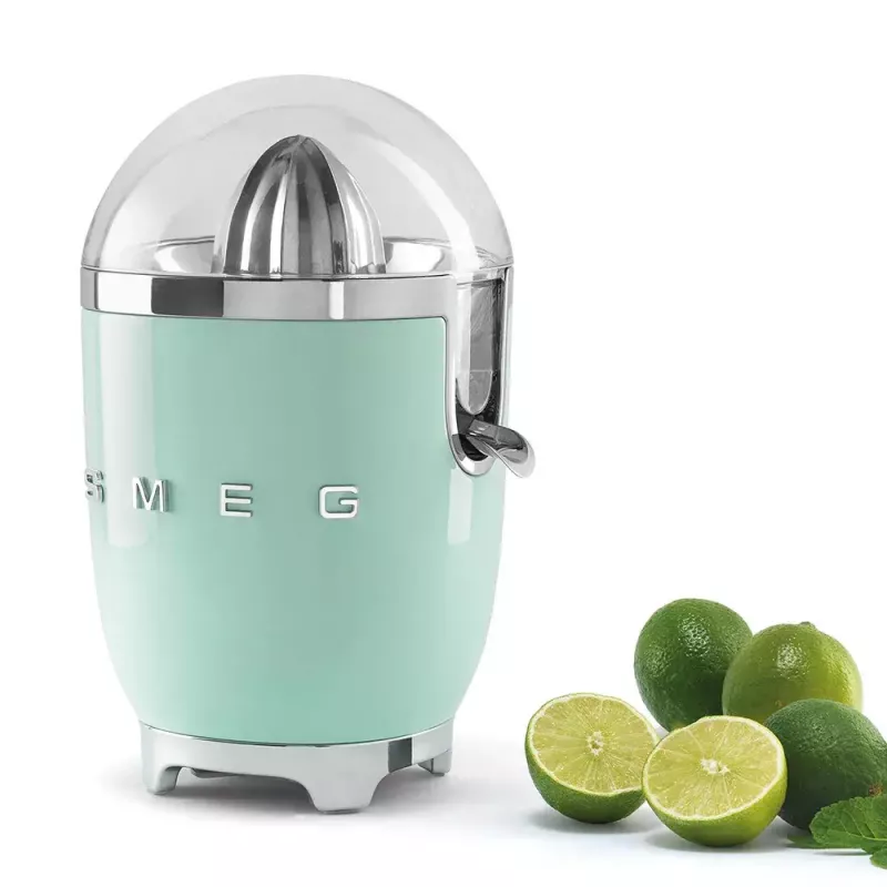 Electric citrus press Smeg CJF11PGEU 70 W Green stainless steel