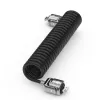 Security Cable Lock Compulocks CL02H Dual Head Coiled T-bar