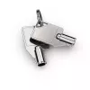 Security Cable Lock Compulocks CL02H Dual Head Coiled T-bar