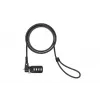 Combination Lock Compulocks CL37 T-bar Security Cable Lock Black