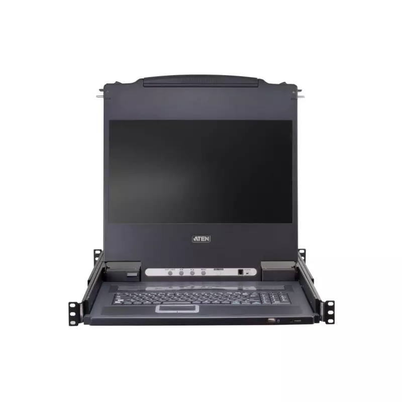 KVM switch ATEN CL5708M Rack mounting Black 1U 17 inch LCD