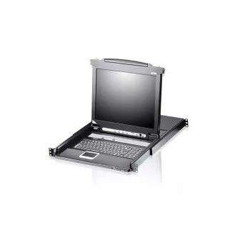 KVM switch ATEN CL5708M Rack mounting Black 1U 17 inch LCD