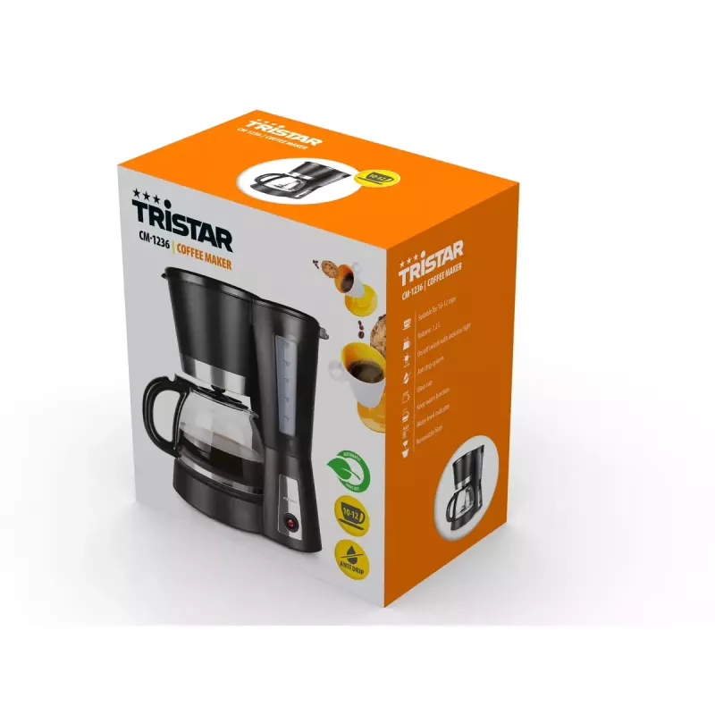 Drip coffee maker Tristar 1.2L CM-1236