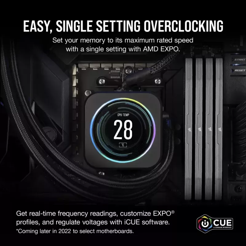 Corsair Vengeance 48GB (2x24GB) DDR5-6000 CL30 Memory Kit, Grey