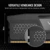 Corsair Vengeance 48GB (2x24GB) DDR5-6000 CL30 Memory Kit, Grey