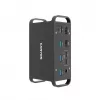 Docking station CANYON CNS-HDS95ST — USB-C (USB 3.2 Gen 2) docking with 2× HDMI, 2× USB 3.2 Gen1, 2× USB 2.0, Gigabit Ethernet, 100W, aluminium, black