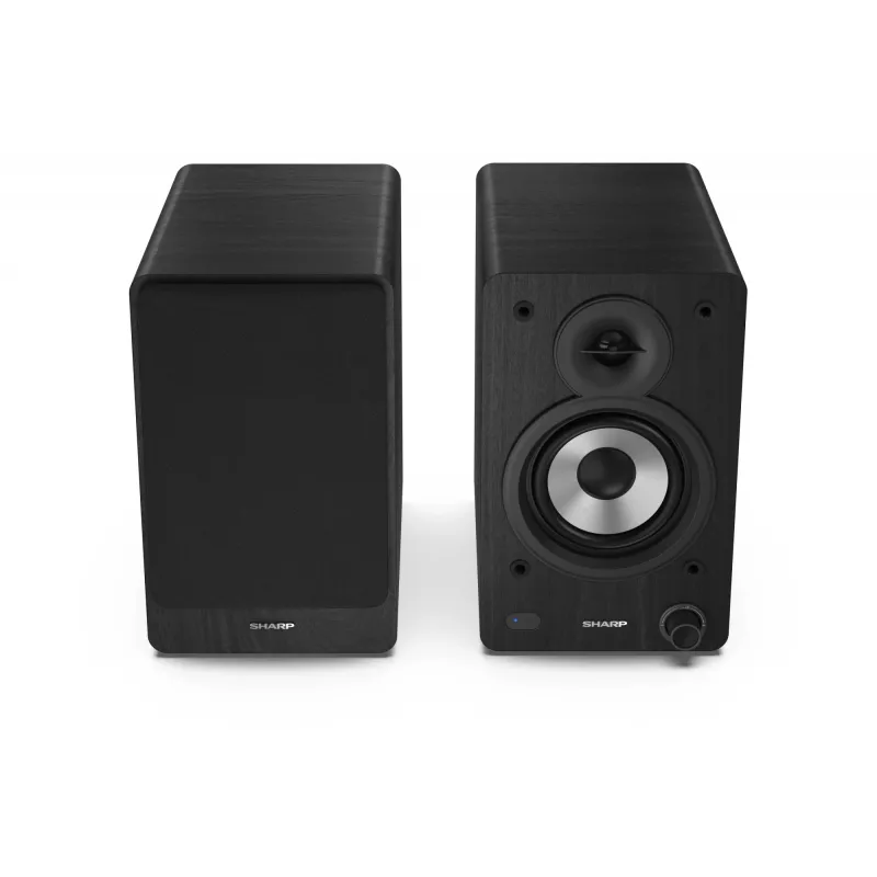 Sharp CP-SS30 Bookshelf Speakers - Black