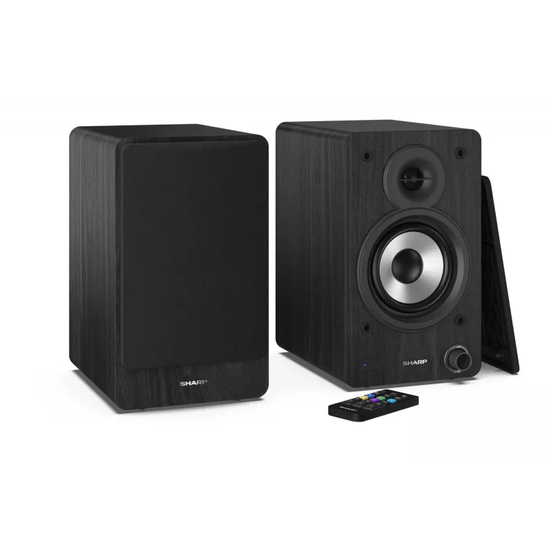 Sharp CP-SS30 Bookshelf Speakers - Black