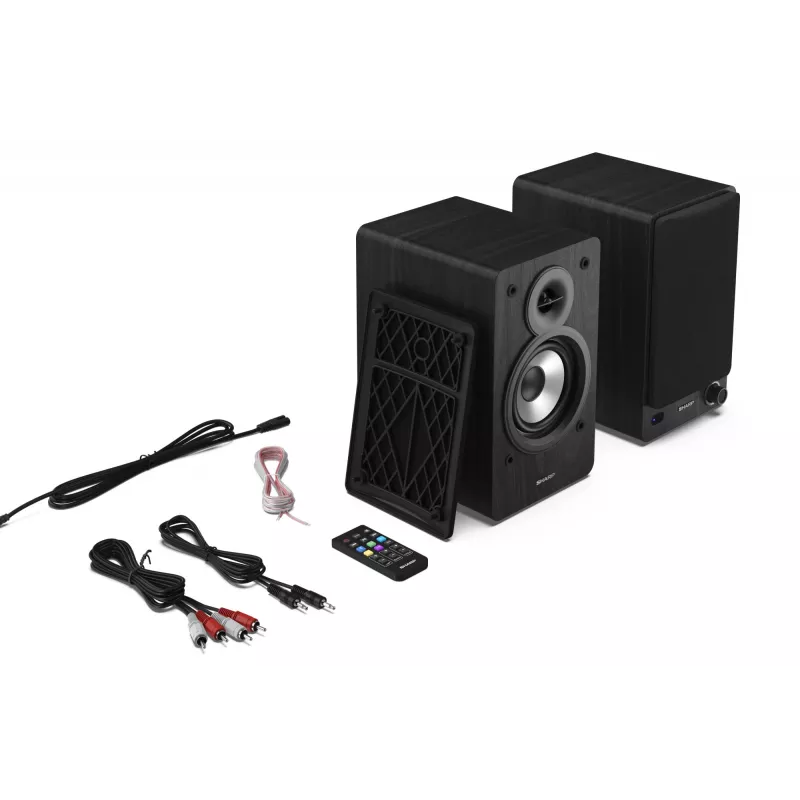 Sharp CP-SS30 Bookshelf Speakers - Black