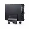 StarTech.com Computer Tower Cart, Rolling Mobile CPU Caddy on Wheels (Casters), Max Load 46.3lb/21kg, Adjustable PC Case Mount, Desktop Floor Stand, Steel Dolly