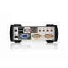 ATEN 2-Port USB - PS/2 VGA KVM Switch with Audio & USB 2.0 Hub (KVM Cables included)