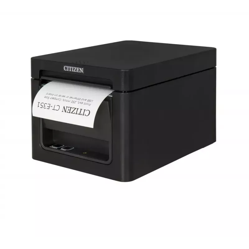 POS printer Citizen CT-E351 — Direct thermal, 203 x 203 DPI, 58/80 mm, Wired (Serial, USB), 250 mm/s, Black