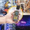 StarTech.com Handheld Digital Sound Meter w/Large LCD, Noise/Decibel Level Reader for Server Room/Office, Audio Monitor, 30-130dBA Range, Accurate Min/Max Readings