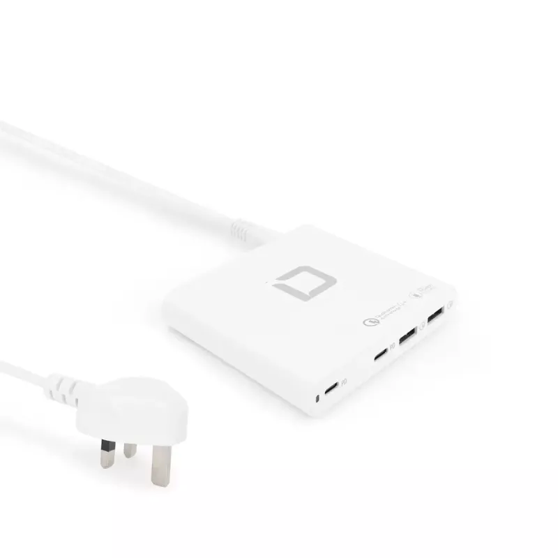 Mobile device charger DICOTA D31893 Fast charging Indoor White