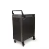 Portable device management cart DICOTA D32005 Black Floor placement