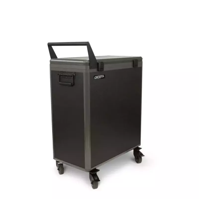 Portable device management cart DICOTA D32005 Black Floor placement