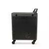 Portable device management cart DICOTA D32005 Black Floor placement