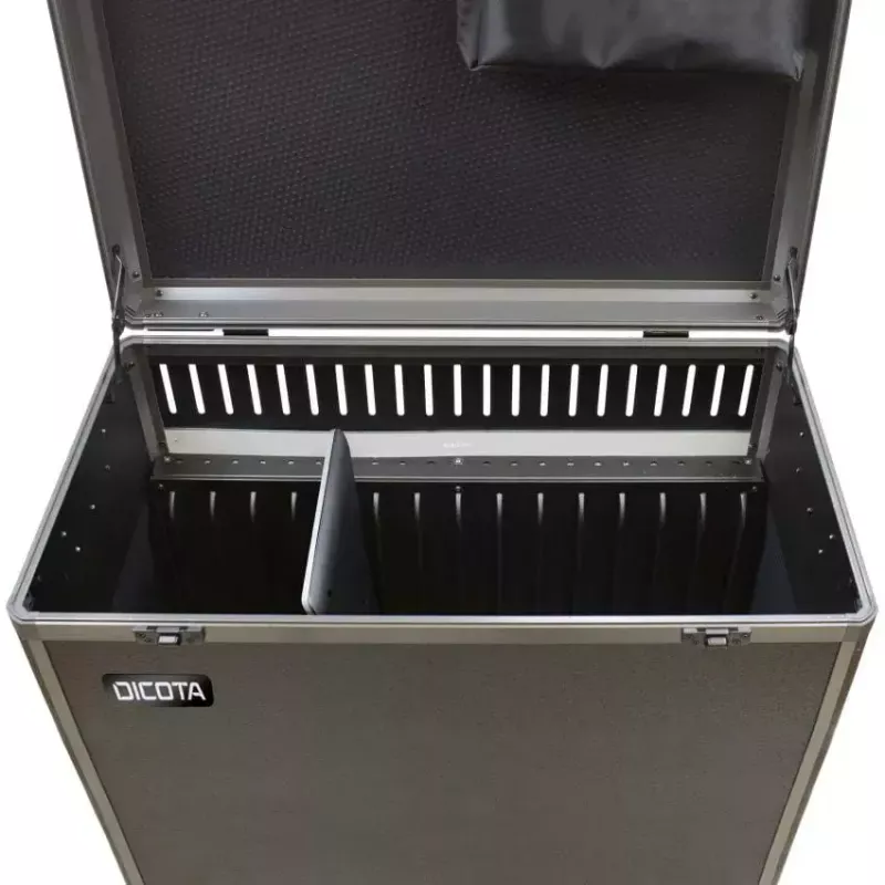 Portable device management cart DICOTA D32005 Black Floor placement
