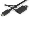 StarTech.com Universal Laptop Docking Station, Hybrid USB-C & USB-A Dock, Dual 4K DP & HDMI, 60W PD, Mac / Windows / Chrome OS, 4x USB 5Gbps Hub, GbE