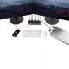 StarTech.com Universal Laptop Docking Station, Hybrid USB-C & USB-A Dock, Dual 4K DP & HDMI, 60W PD, Mac / Windows / Chrome OS, 4x USB 5Gbps Hub, GbE